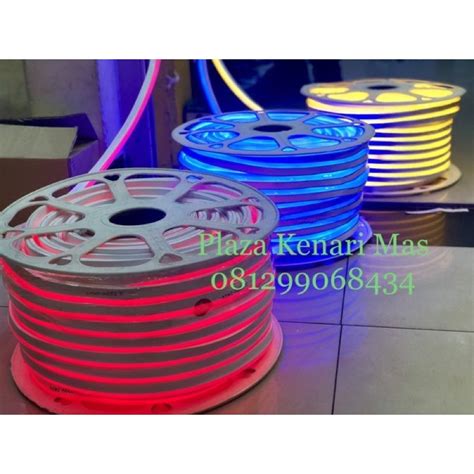 Jual Lampu Led Neon Flex 50m 50 Meter Lampu Led Strip Selang Susu Neon