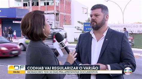 Moradores do Varjão começam a ser notificados para regularização de