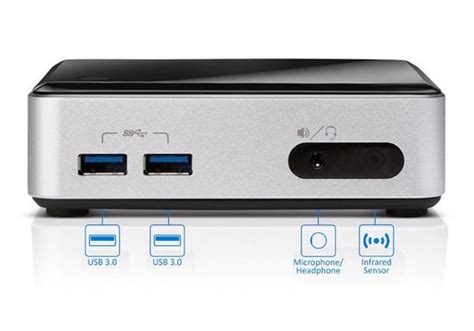 Intel NUC Micro PC I3 4010U 2x1 7GHz 8GB RAM D34010WYK