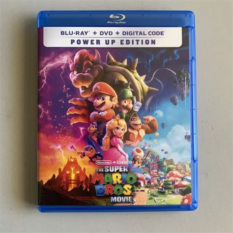 SUPER MARIO BROS Movie Power Up Edition Blu Ray DVD Digital EUR 19