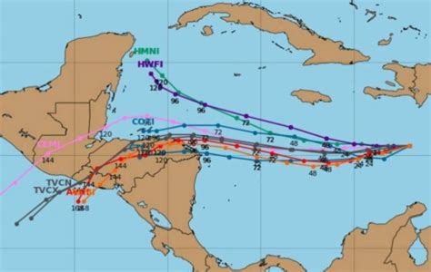 Tormenta Iota Amenaza A Honduras Im Genes De La Posible Evoluci N Y