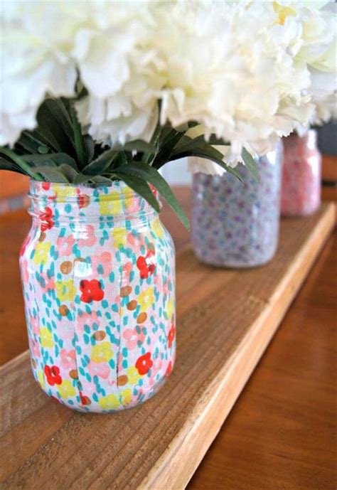 Diy Ing Homebased Mason Jar Flower Vases