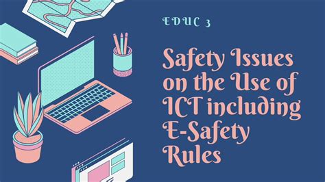 Safety Issues On The Use Of Ict Including E Safety Rules Youtube