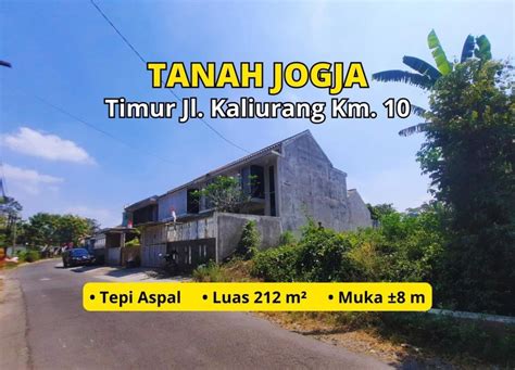 View Merapi Tanah Tepi Aspal Timur Jl Kaliurang Sleman