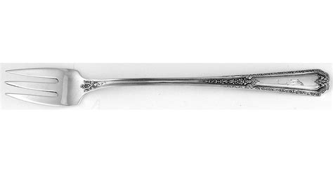 Louis XIV Sterling 1924 Monograms Oyster Fork By Towle Silver