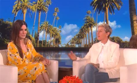 Sandra Bullock Urged Ellen Degeneres To Treat Herself To A Penis Facial As You Do