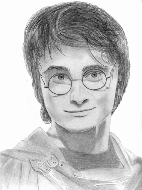 Daniel Radcliffe Harry Potter Drawing By Pat Moore Fine Art America