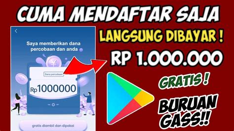 Aplikasi Penghasil Uang Daftar Gratis Langsung Juta Real Membayar