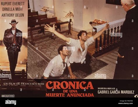 PELICULA CRONICA DE UNA MUERTE ANUNCIADA 1987 BASADA EN LA OBRA