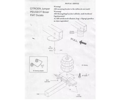 Kit De Suspension Pneumatique Fiat Ducato Avec Compresseur V Ebay