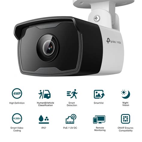 Vigi C I Vigi Mp Outdoor Ir Bullet Network Camera Tp Link