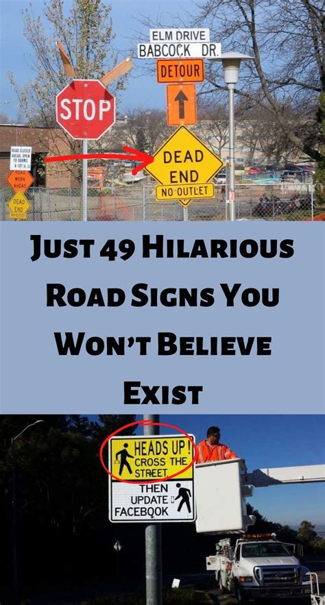 Just 49 Hilarious Road Signs You Wont Believe Exist Road Signs Have