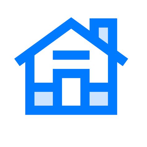 House Icon Blue Png