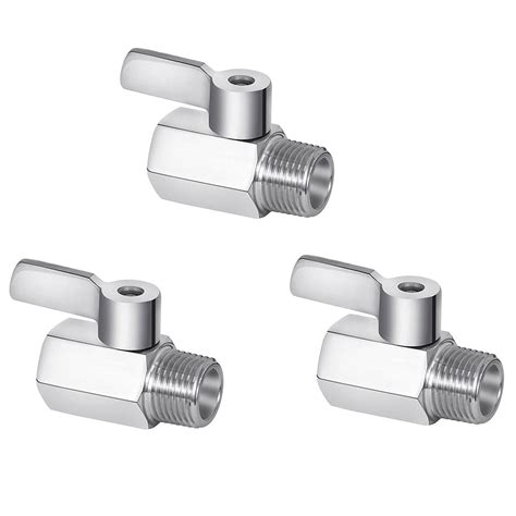 Shower Shut Off Valve 304 Stainless Steel Mini Ball Valve Npt Thread 1