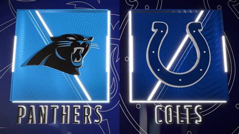 Carolina Panthers Vs Indianapolis Colts Week Nfl Gameplay