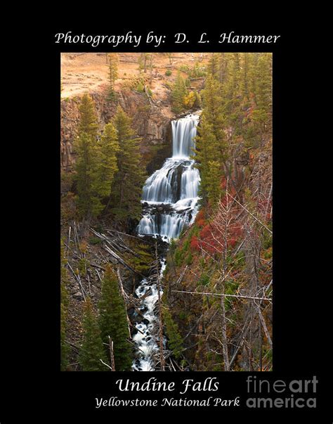 Undine Falls Photograph By Dennis Hammer Pixels