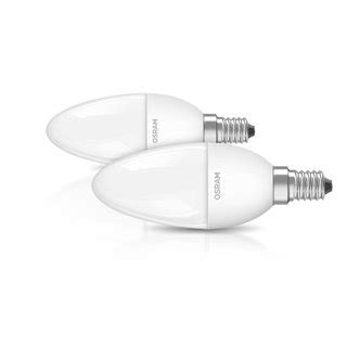 X Osram Led Star Classic B Leuchtmittel Kerze W W E Matt W