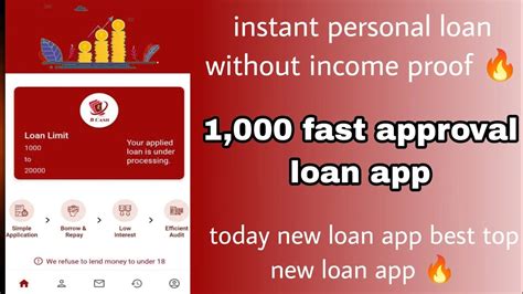 Instant Loan App New Loan App Today Best Top Personal Loan Without