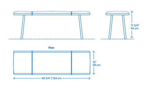 Run 4-Seat Bench Dimensions Drawings, 46% OFF