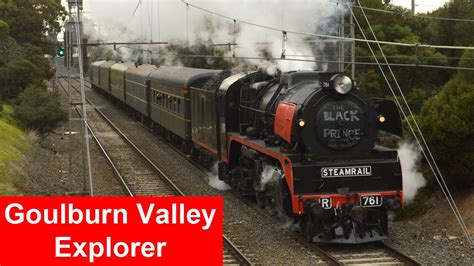 Steam Train To Shepparton Steamrail Goulburn Valley Explorer 2019 With