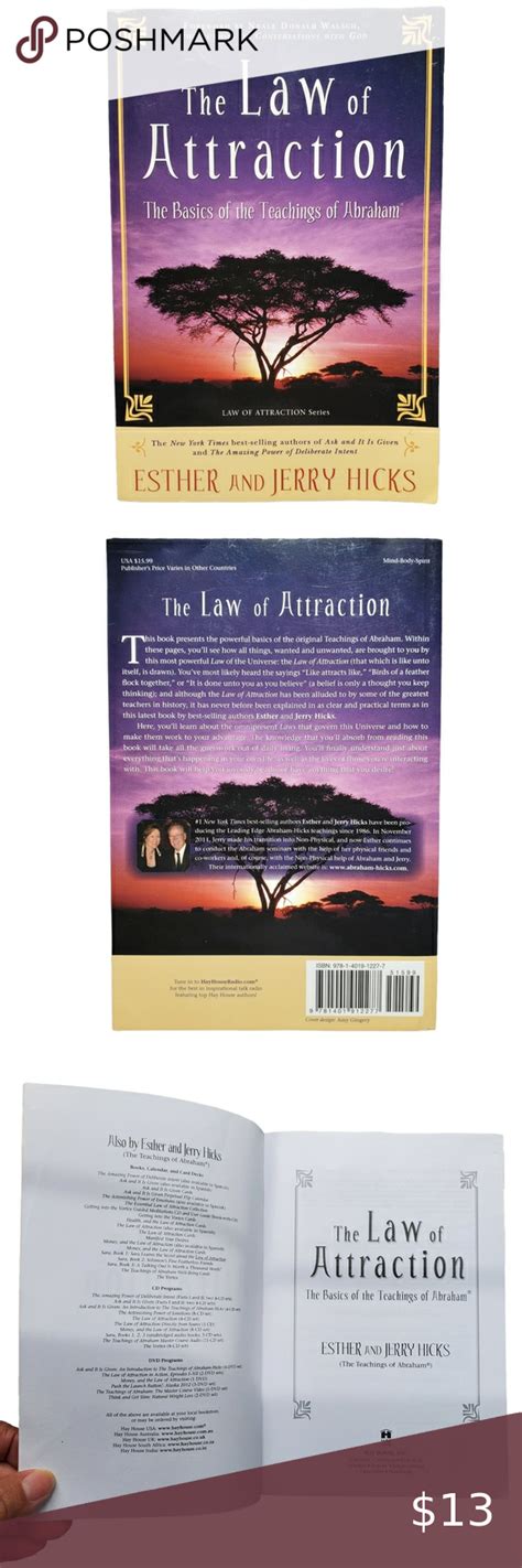 The Law Of Attraction By Esther Hicks Jerry Hicks Abraham Teachings