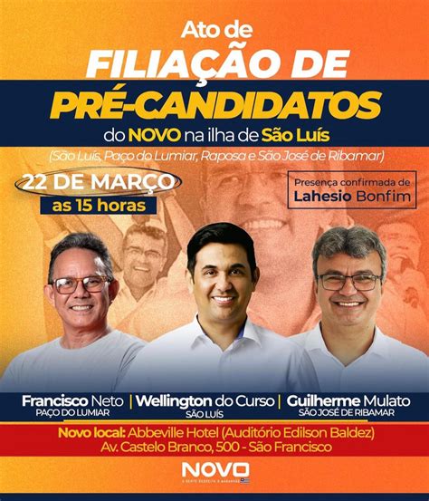 Wellington Convida A Popula O E Pr Candidatos A Vereador Para Ato De