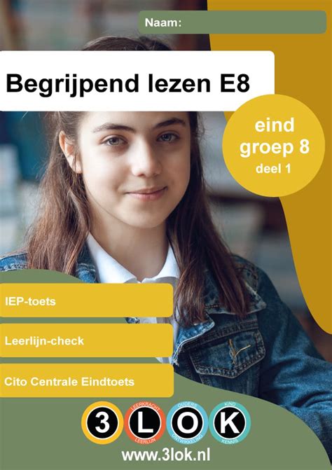 Begrijpend Lezen Groep 8 Eindtoets Cito Iep Toets Oefenen