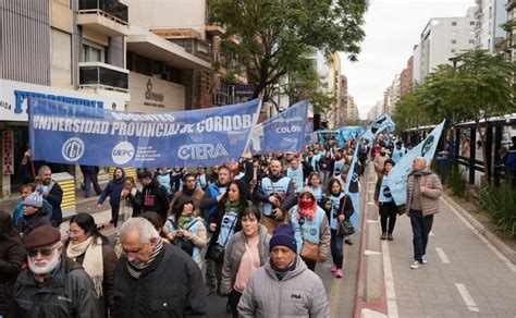 UEPC Y Sadop Marcharon En Reclamo De Una Mejora En La Propuesta