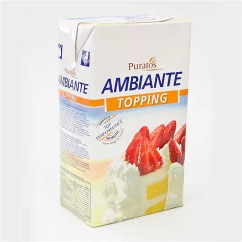 Caja De Crema Para Batir Puratos Ambiante Litro En Venta En