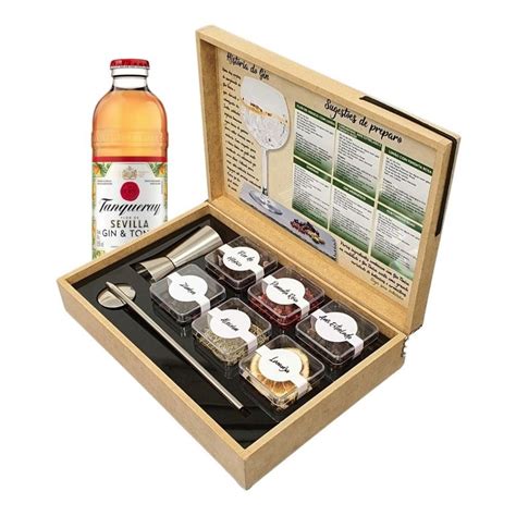 Kit Gin Tonica Tanqueray Sevilla 6 Especiarias Dosador Colher