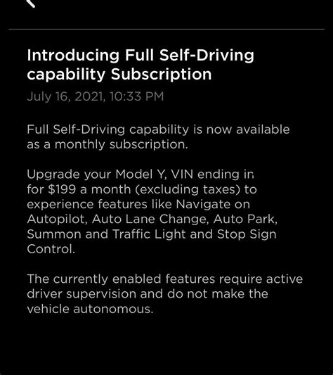 FSD Subscription Model is here! Thoughts? : r/TeslaLounge