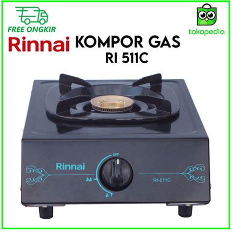 Jual Rinnai Kompor Gas Tungku Ri C Teflon Kuningan Kompor Rinai