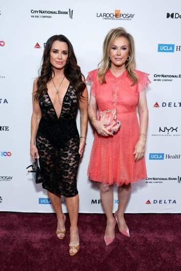 Kyle Richards Sizzles In Red At Elton John S 2024 Oscars Party