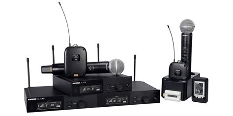 Shure Introduces Slx D Digital Wireless System Shure Americas Usa