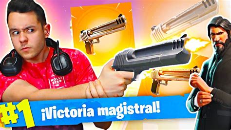 Mi Mejor Partida Con El Nuevo Arma Y La Mejor Skin Fortnite Battle