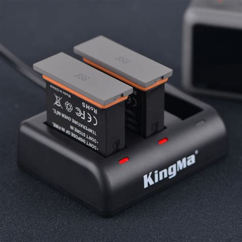 Kingma Full Decoded Replacement Lithium Camera Battery With USB Triple