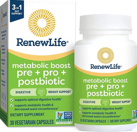 Amazon Renew Life Metabolic Boost Pre Pro Postbiotic