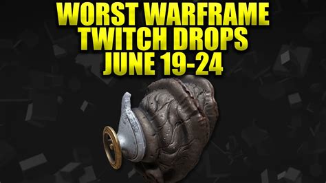 Warframe Twitch Drops June People Are Mad Youtube