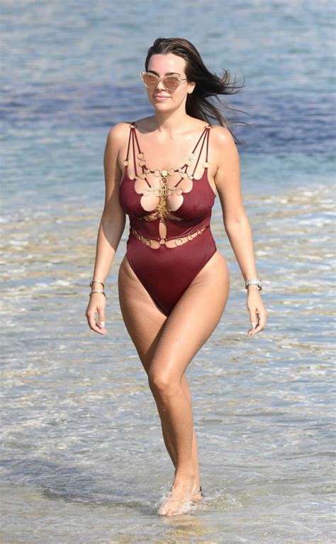 Nadine Mirada In A Swimsuit