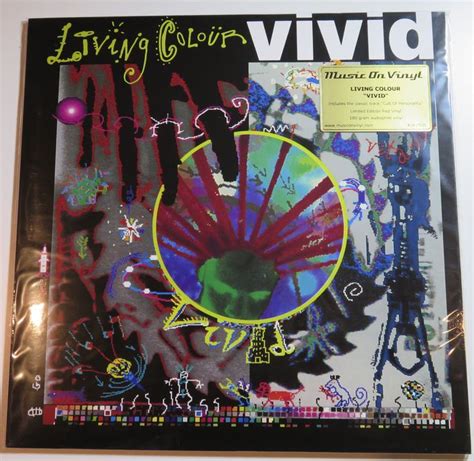 Living Colour - Vivid * LP, 180 gram audiophile on limited RED vinyl ...