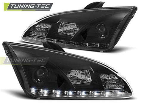 Led Tagfahrlicht Design F R Scheinwerfer Ford Focus Mk Schwarz