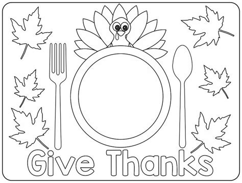 Best Thanksgiving Placemat Printables Pdf For Free At Printablee