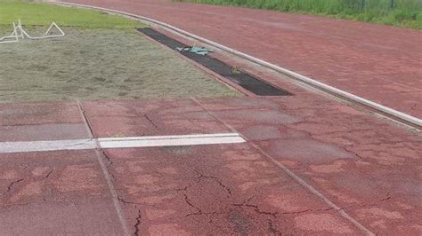 Pista rovinata al Bedon sopralluogo con il Comune di Santhià prima del