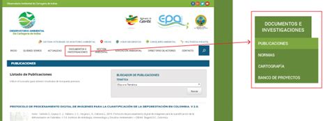 Documentos E Investigaciones Observatorio Ambiental De Cartagena De Indias