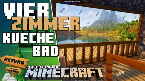 MINECRAFT RETURN TO THE WOODS S2Ep21 Terrasse Mit Meerblick Let