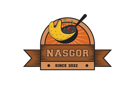 Vintage Nasi Goreng Logo 19472440 Vector Art At Vecteezy