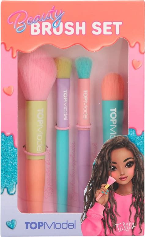 Depesche Topmodel X Beauty And Me Brush Set Make Up For Girls