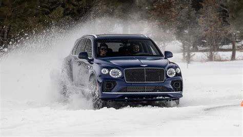 Bentley W12 Snow Drifting Farewell Automotive Daily