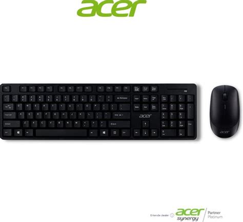 Acer Combo Draadloos Toetsenbord Muis Set AAK940 Zwart Bol