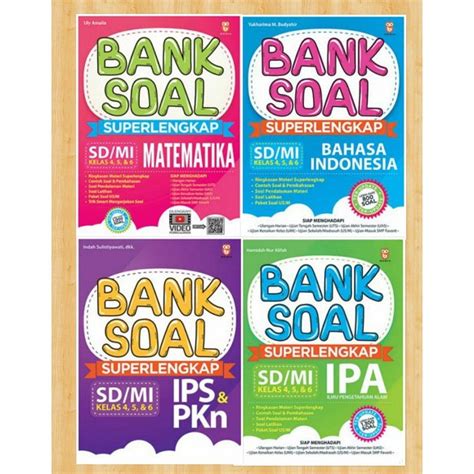 Jual Bank Soal Hots Superlengkap Sd Mi Kelas 4 5 And 6 Matematika Ips